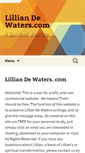 Mobile Screenshot of lilliandewaters.com